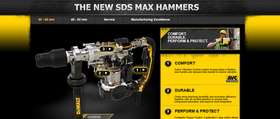 DeWalt Tools Product Page